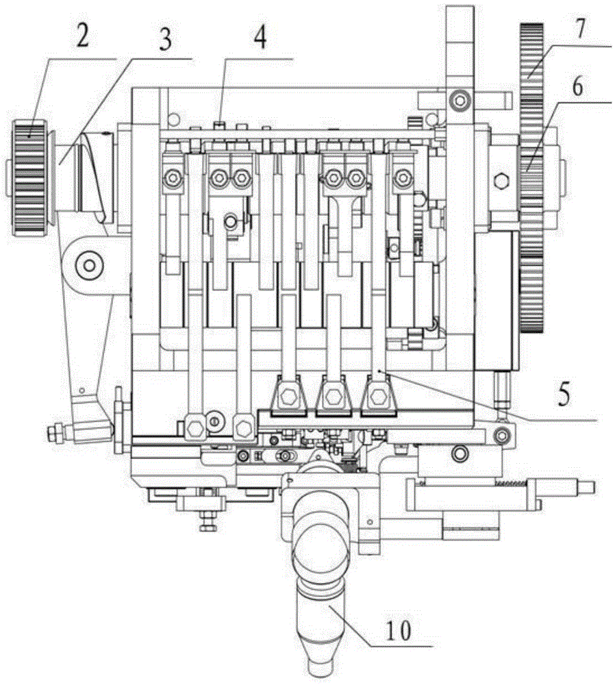 Automatic weaving-chain welding machine