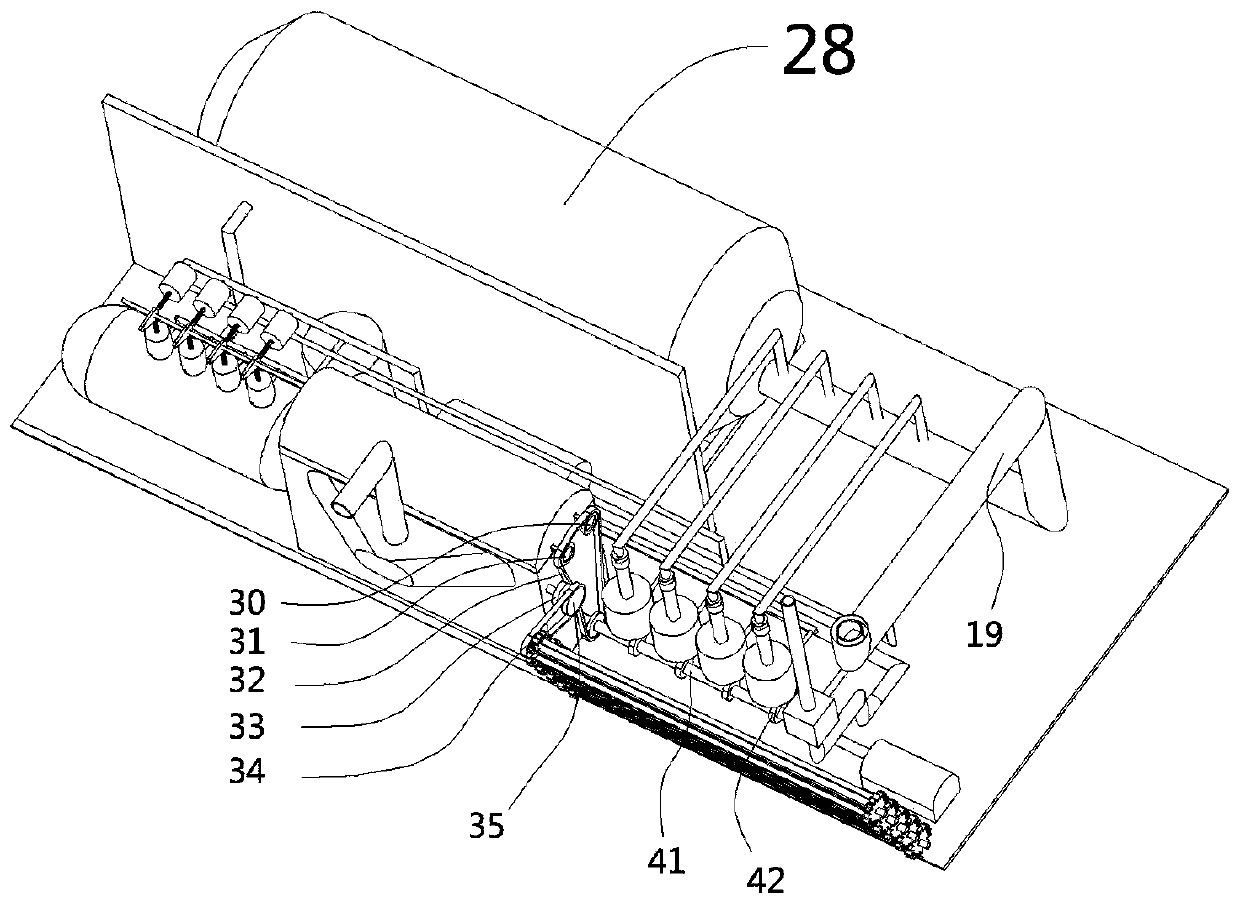 lng ship conveying refrigeration system and refrigeration conveying method