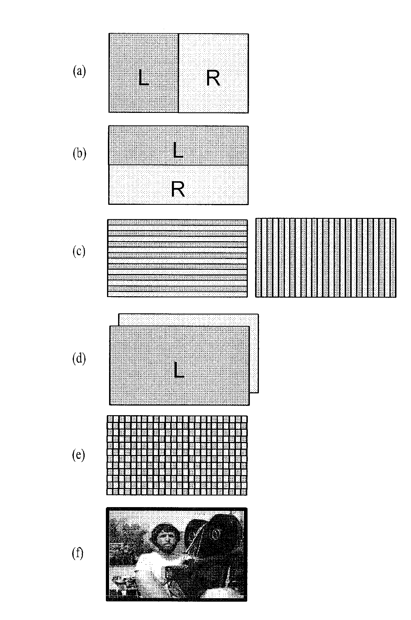 Method of displaying three-dimensional image data and an apparatus of processing three-dimensional image data