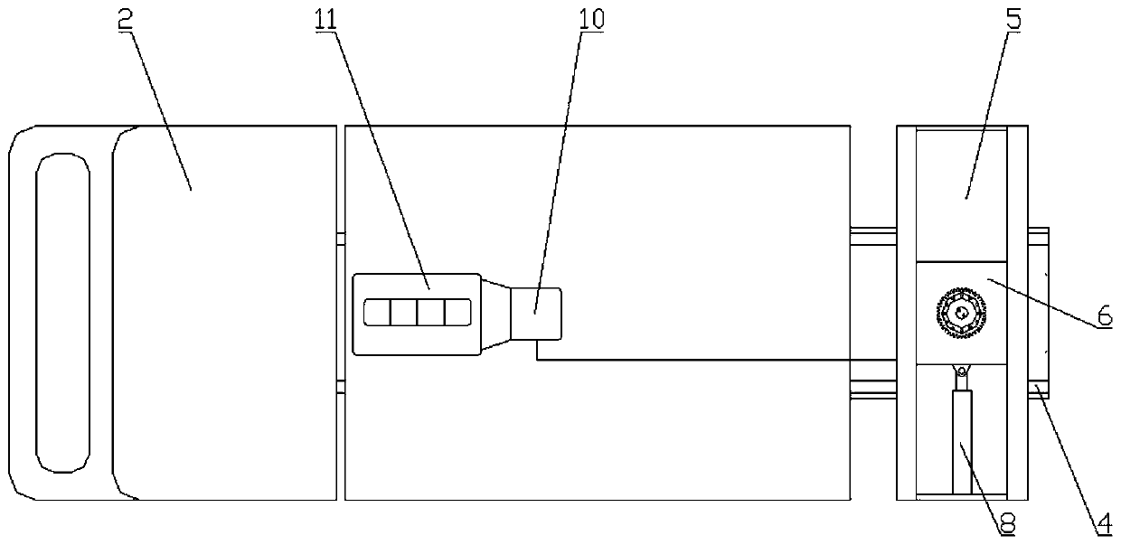 Excavation engineering vehicle