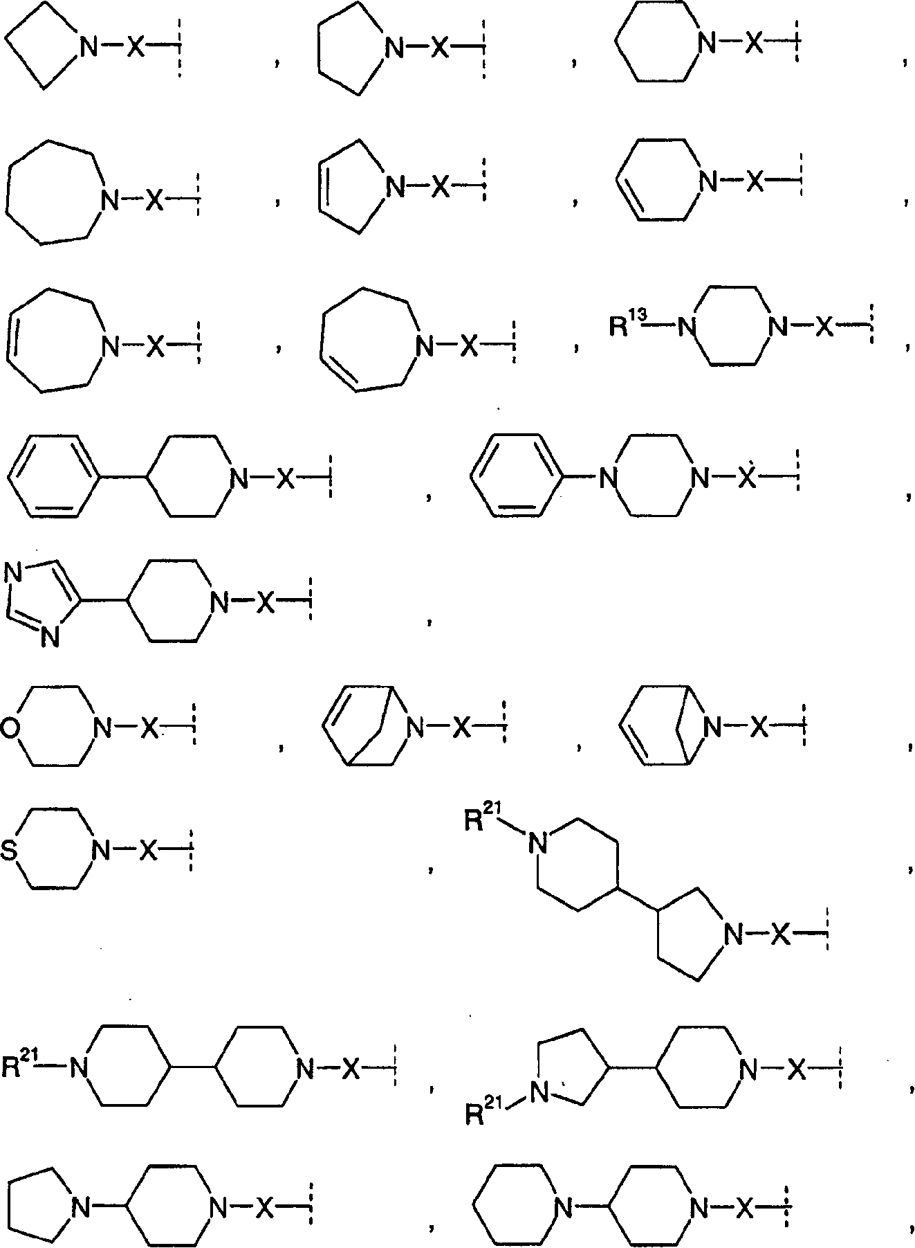 Amide compounds having MCH-antagonistic activity and medicaments comprising these compounds
