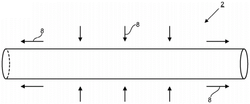 Stent and method of inserting stent into delivery catheter