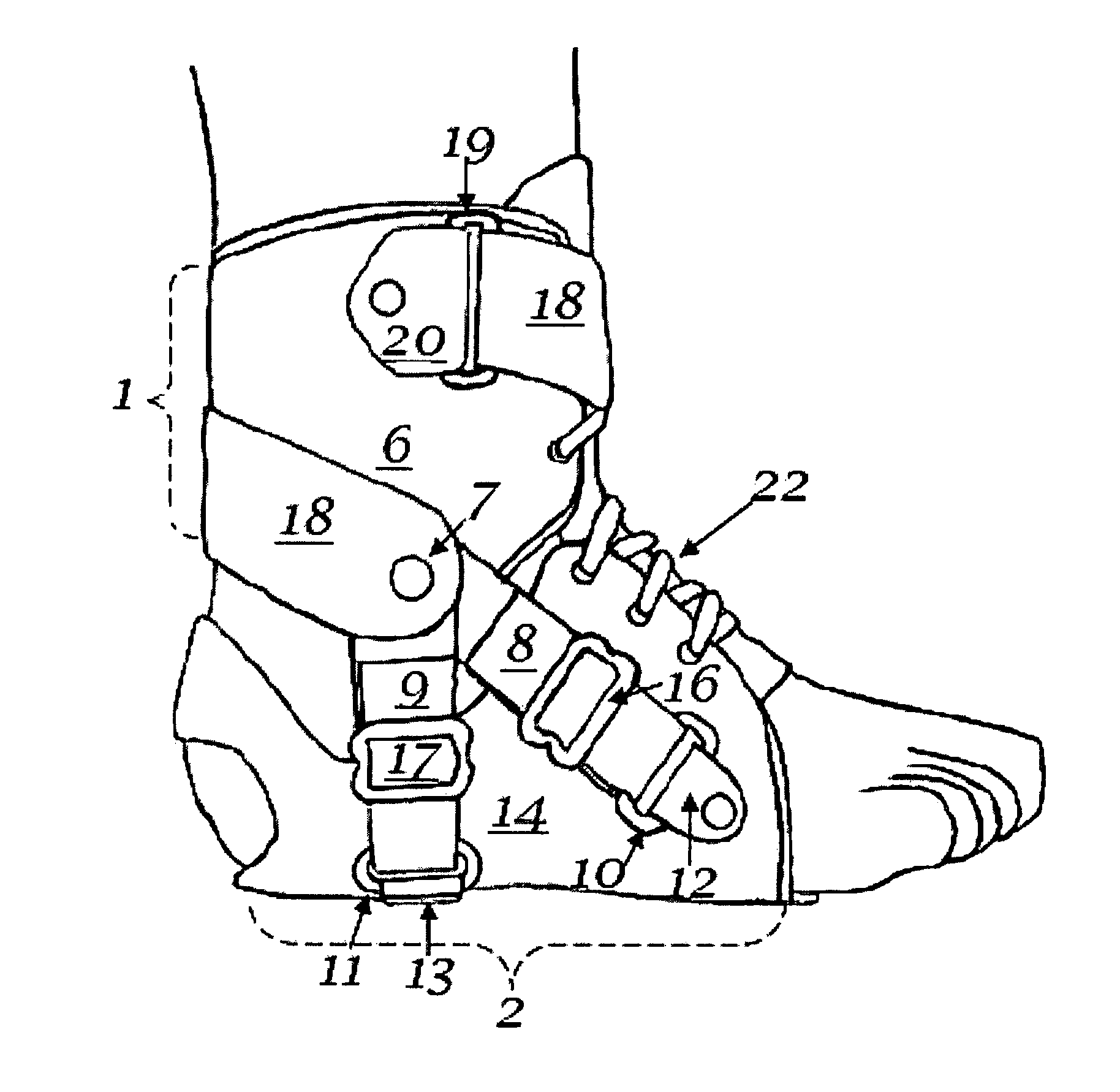 Ankle derotation and subtalar stabilization orthosis