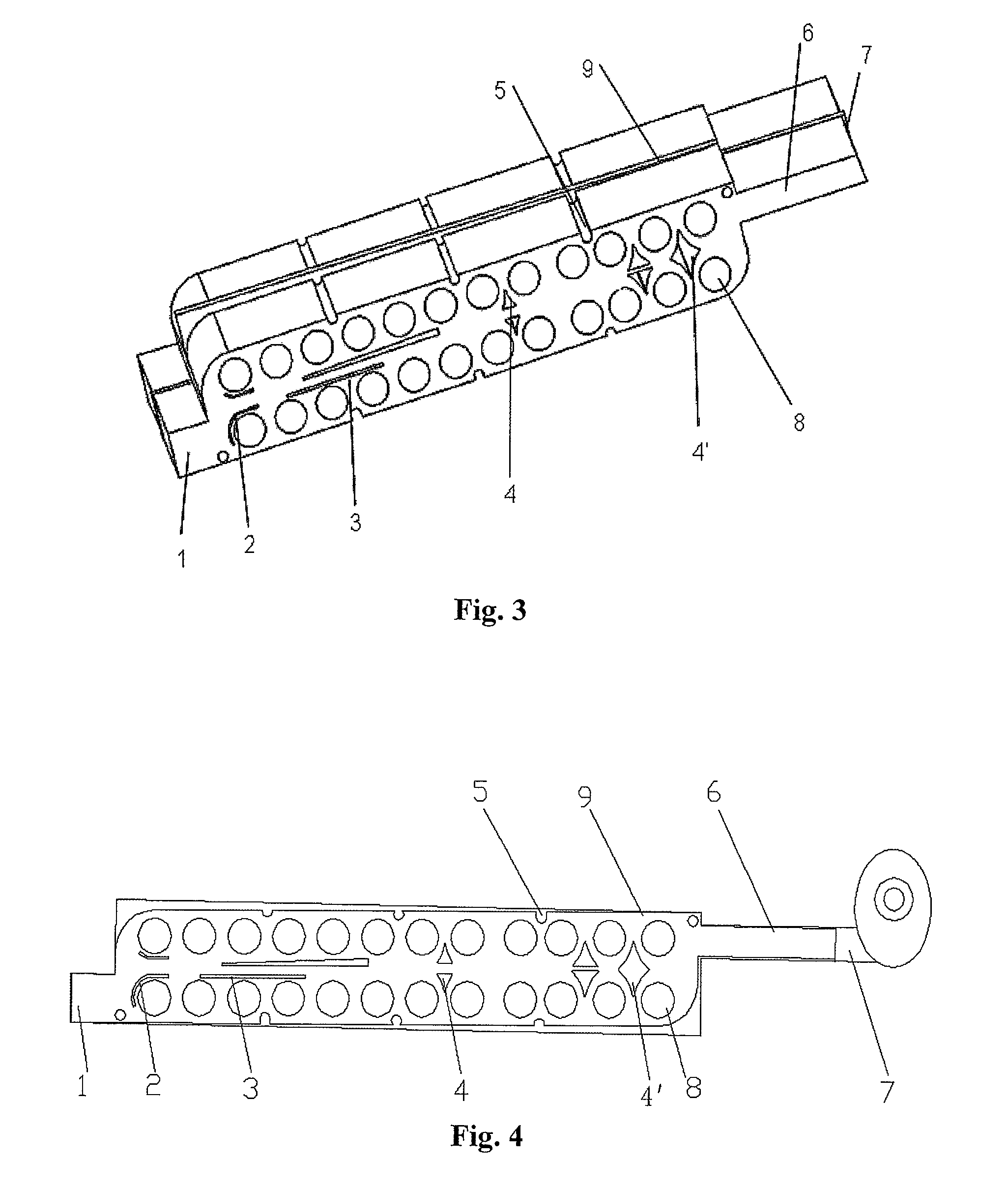 Nickel-hydrogen battery pack heat removal system for hybrid vehicle