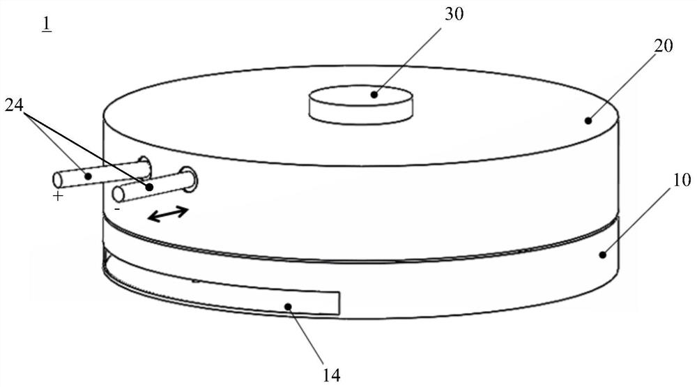 Rotary connection unit, connection channel selector and charging device