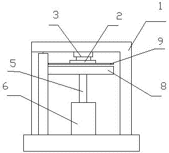 Dust sucking machine for lining cloth production