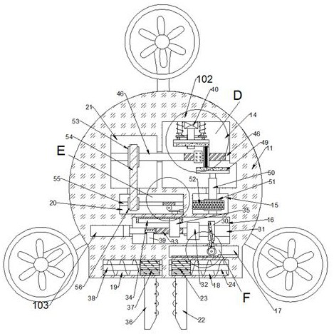 Equipment for measuring diameter of agilawood and collecting agilawood