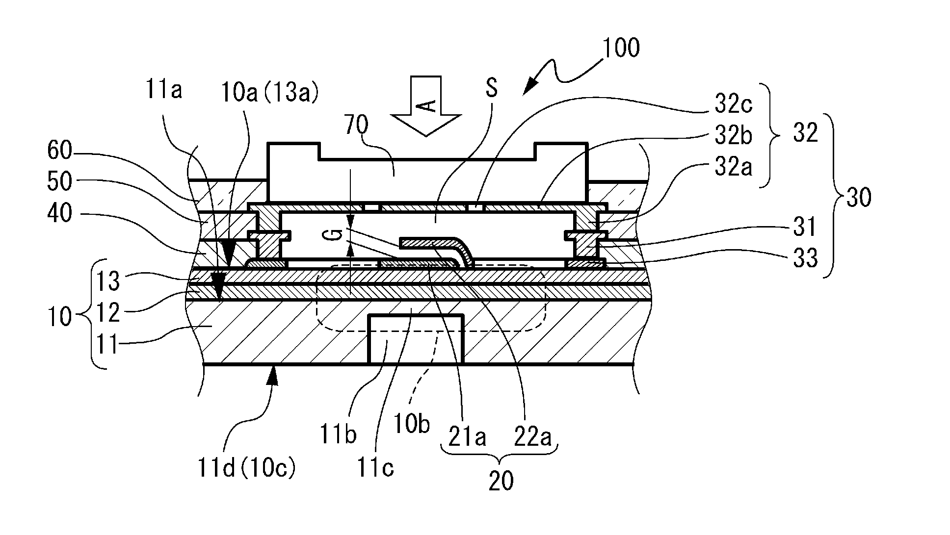 MEMS element, electronic device, altimeter, electronic apparatus, and moving object