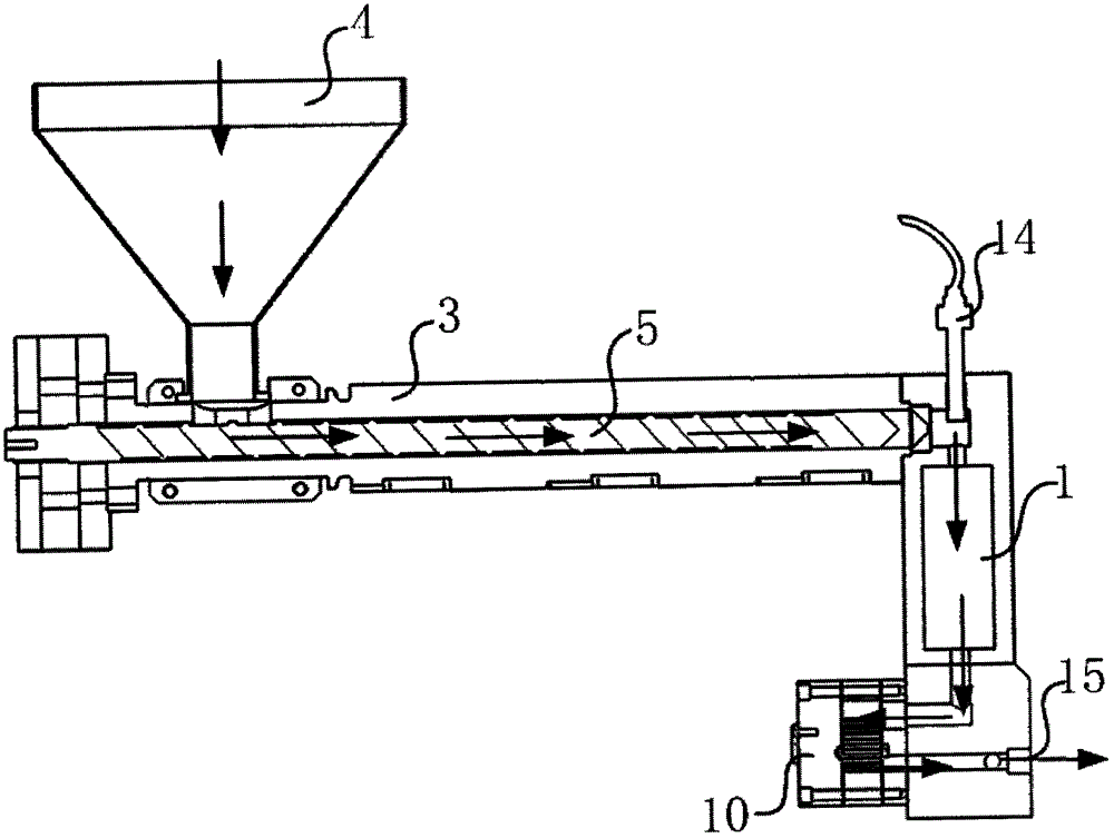 Melt-and-play glue melting device