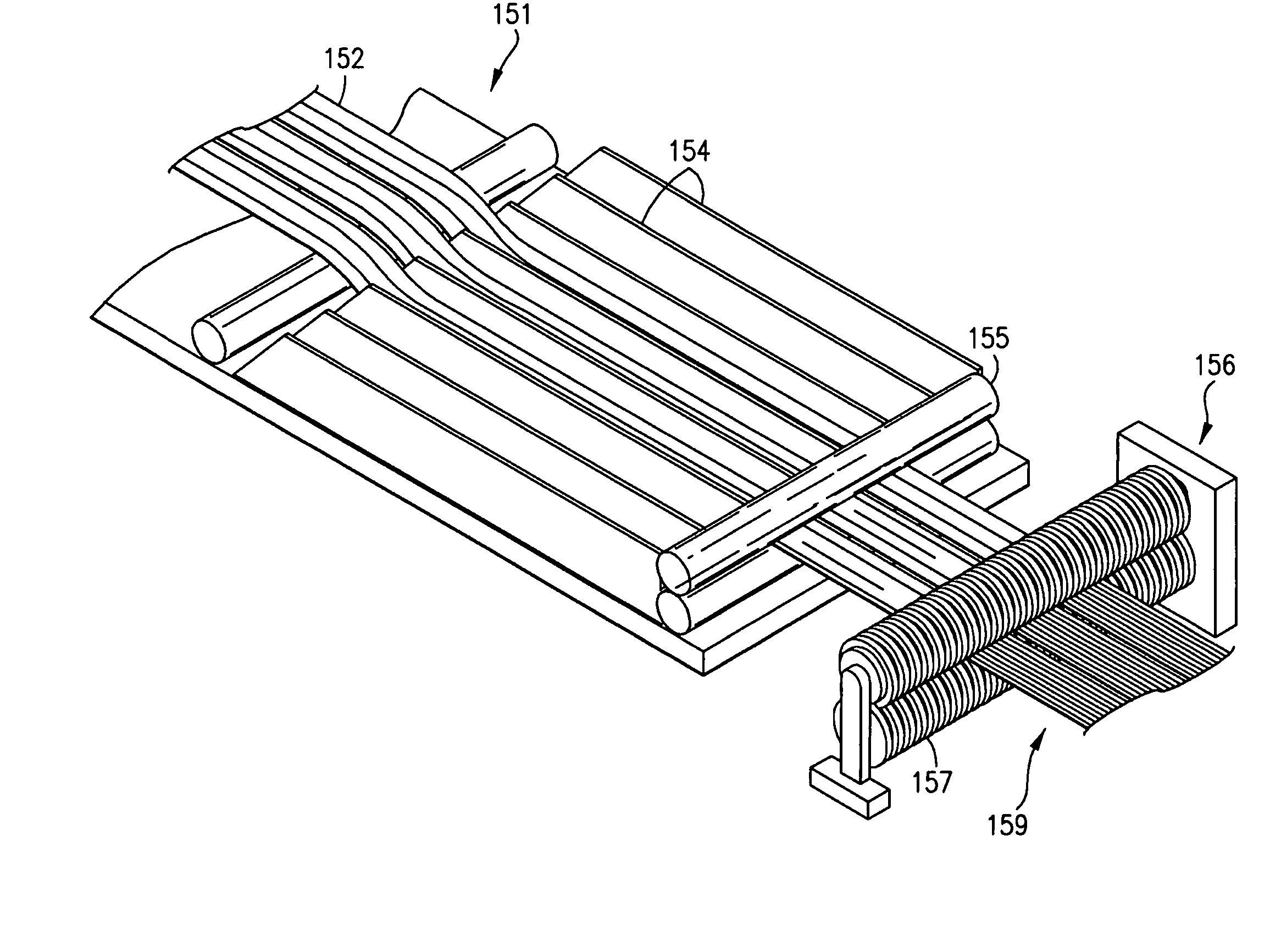 Reinforced composites and system and method for making same