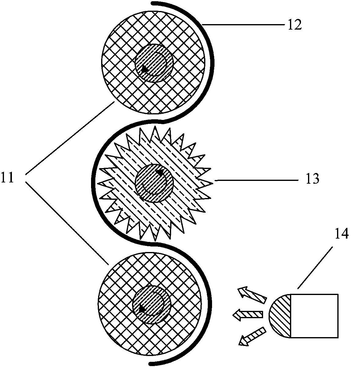 Prism film, and preparation method and apparatus thereof