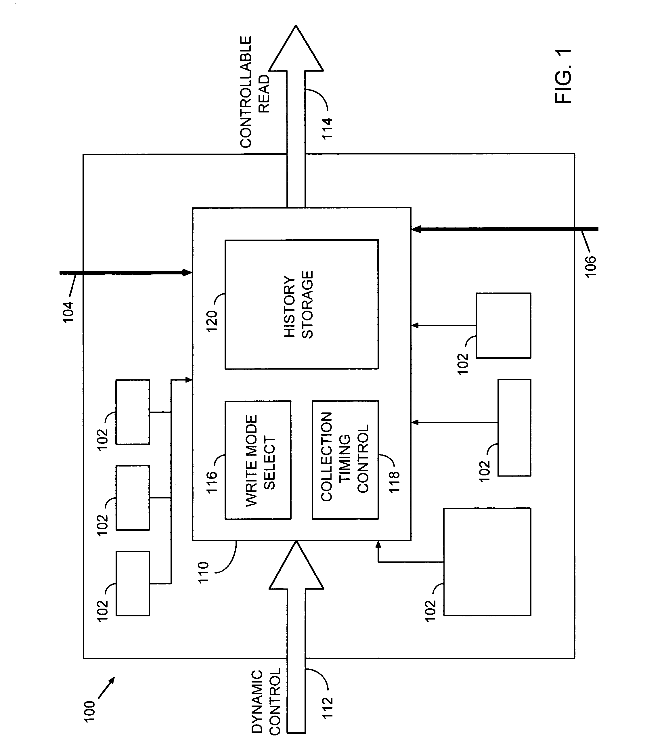 Method for controlling and collecting information in a data processing system