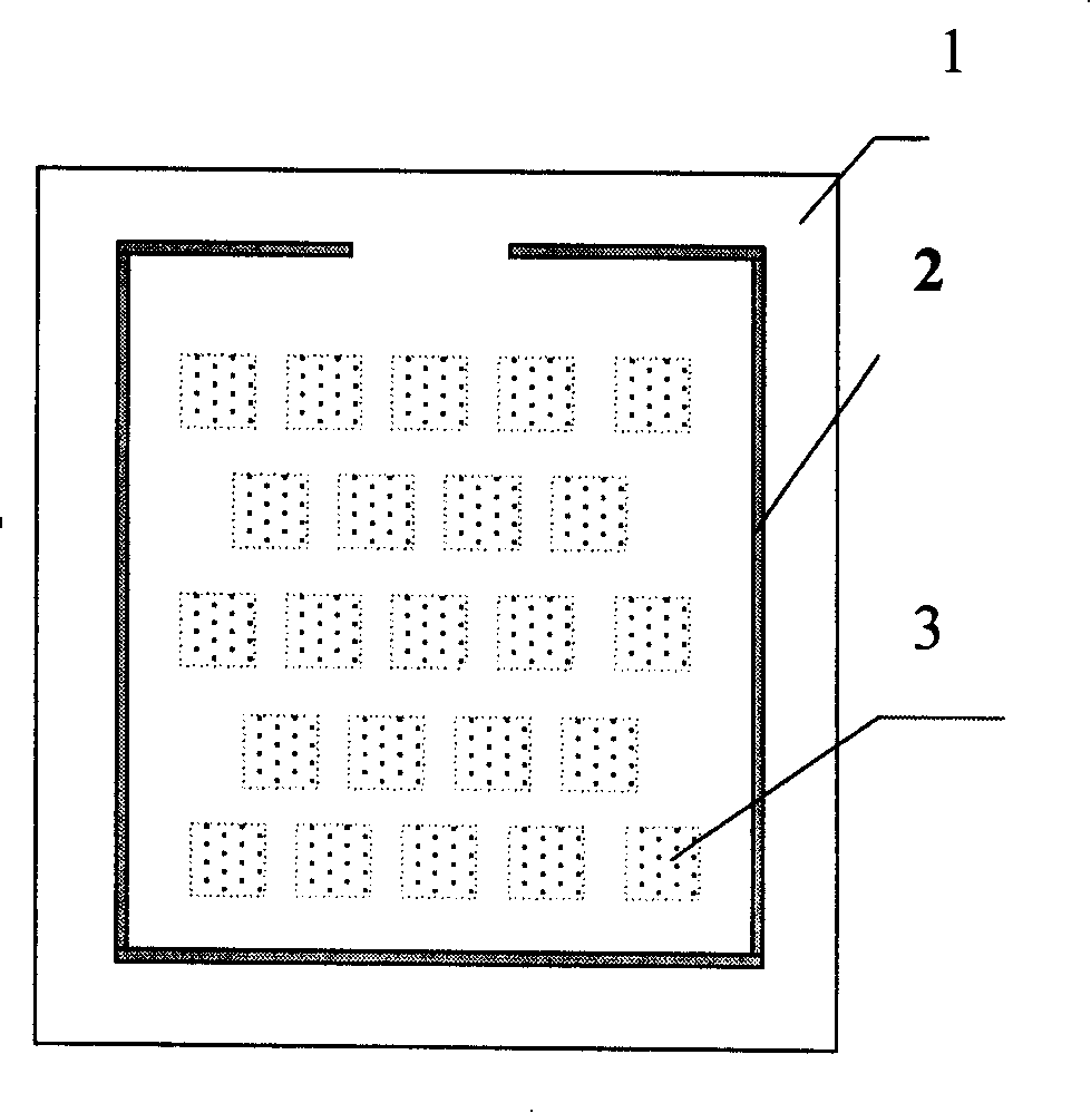 Cathode flow field plate for self-breathing micro-proton exchange film fuel cell and producing method