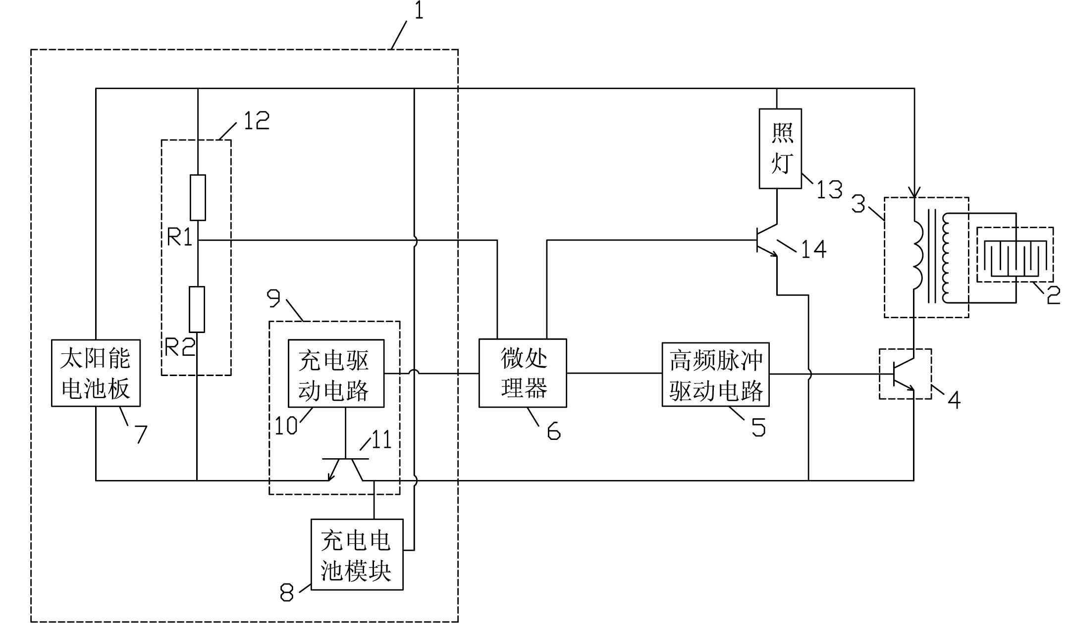 Energy-saving disinsectizing lamp