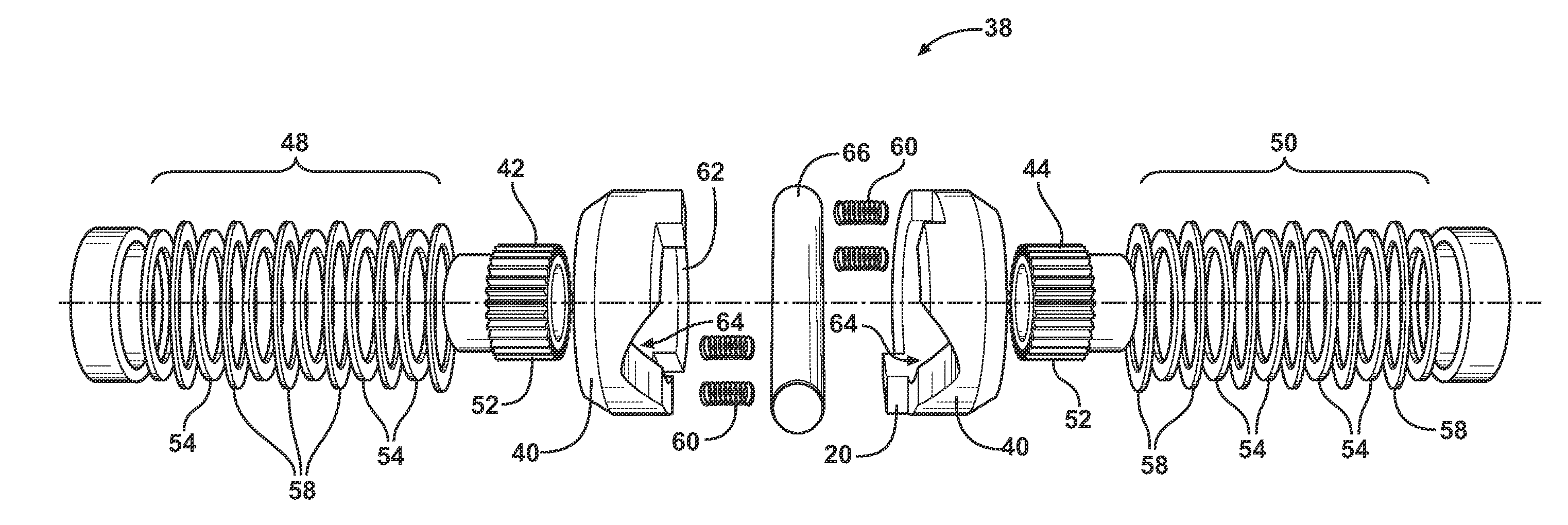 Differential having improved torque capacity and torque density