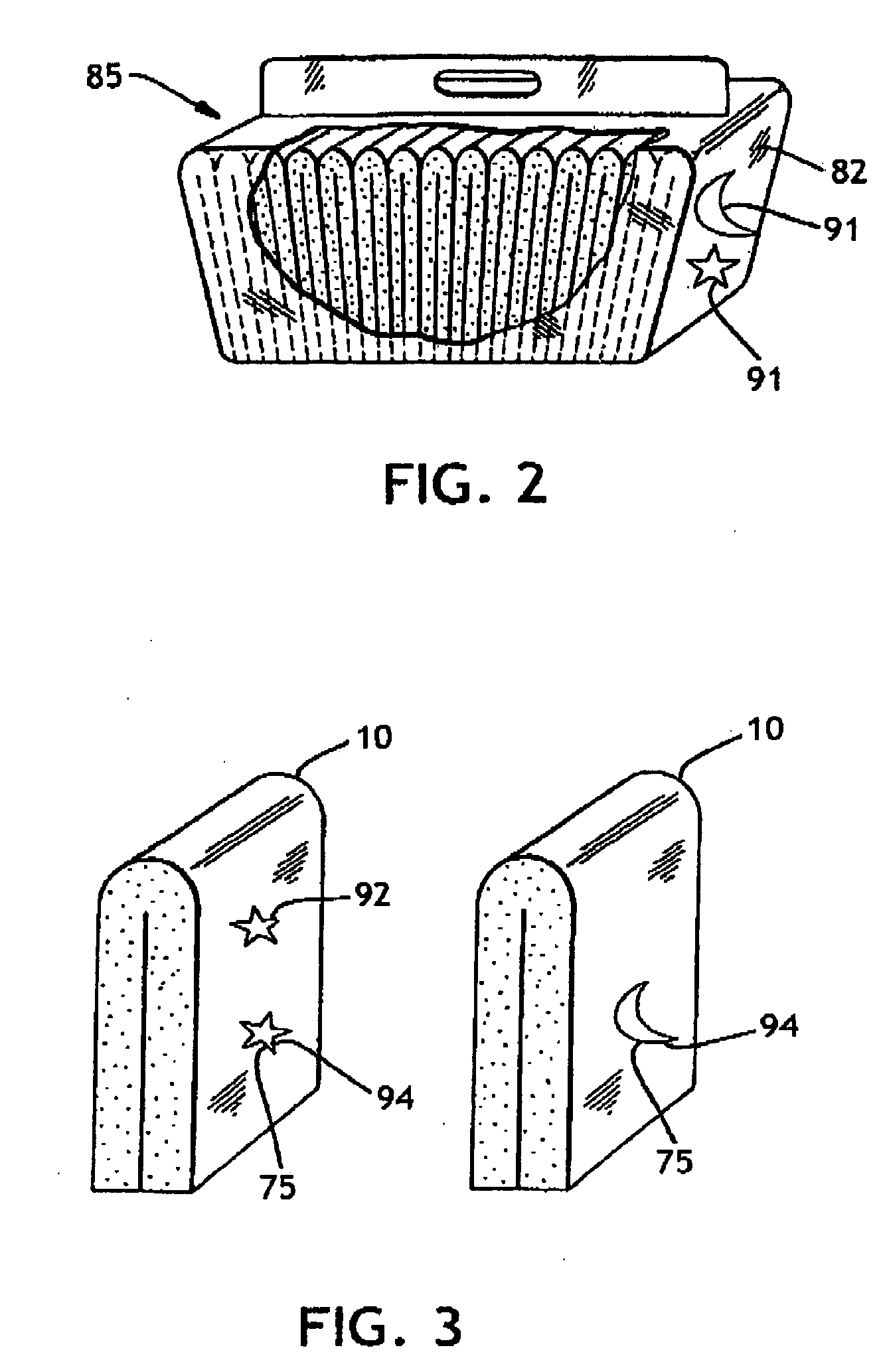 Methods for employing a cleansing device with inclusion