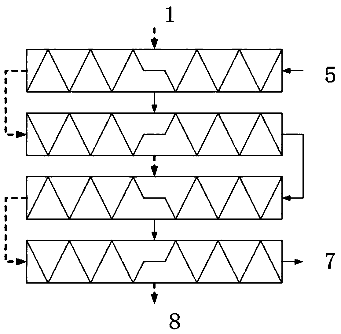 A multi-unit composite spiral plate heat exchanger