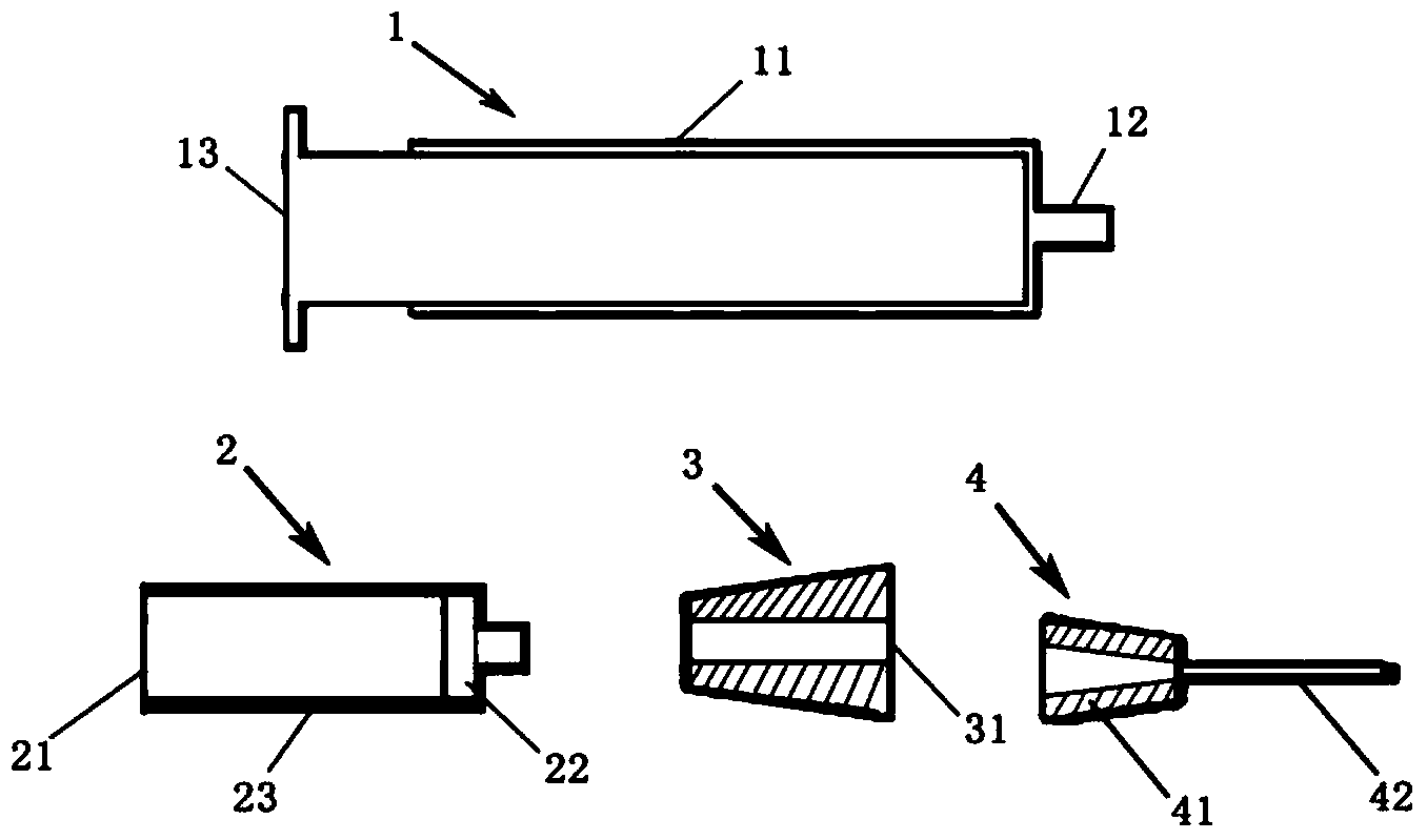 Tool box and kit for rapid extraction of nucleic acid, and method for rapid extraction of nucleic acid