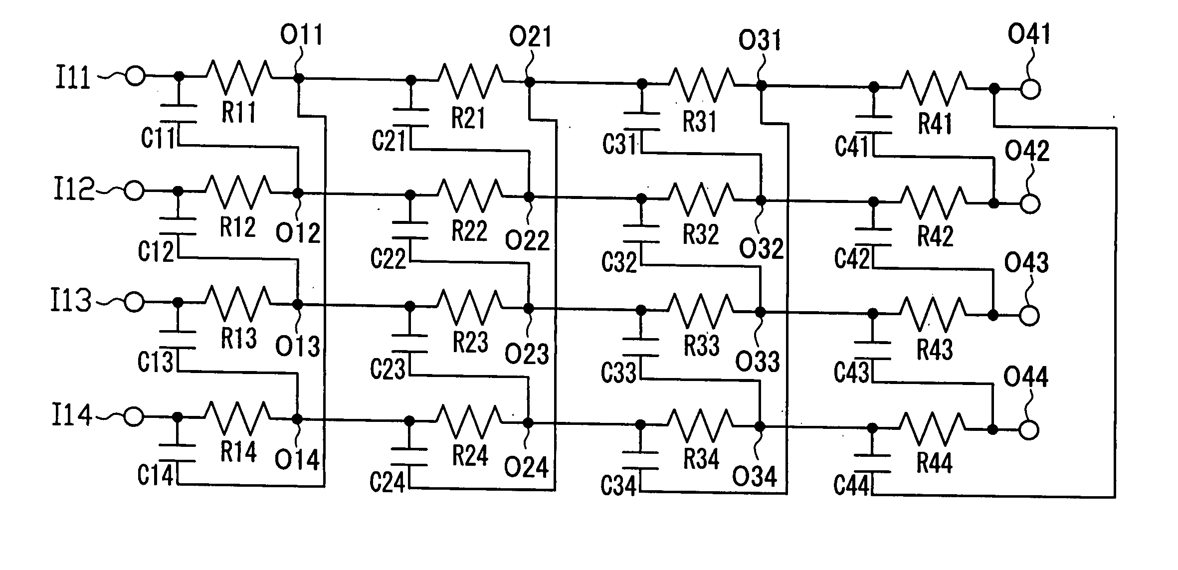 Passive polyphase filter