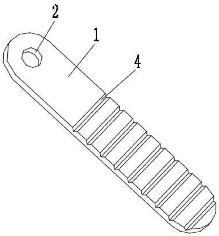 A new type of compressor self-limiting exhaust valve plate, exhaust valve plate assembly, compressor