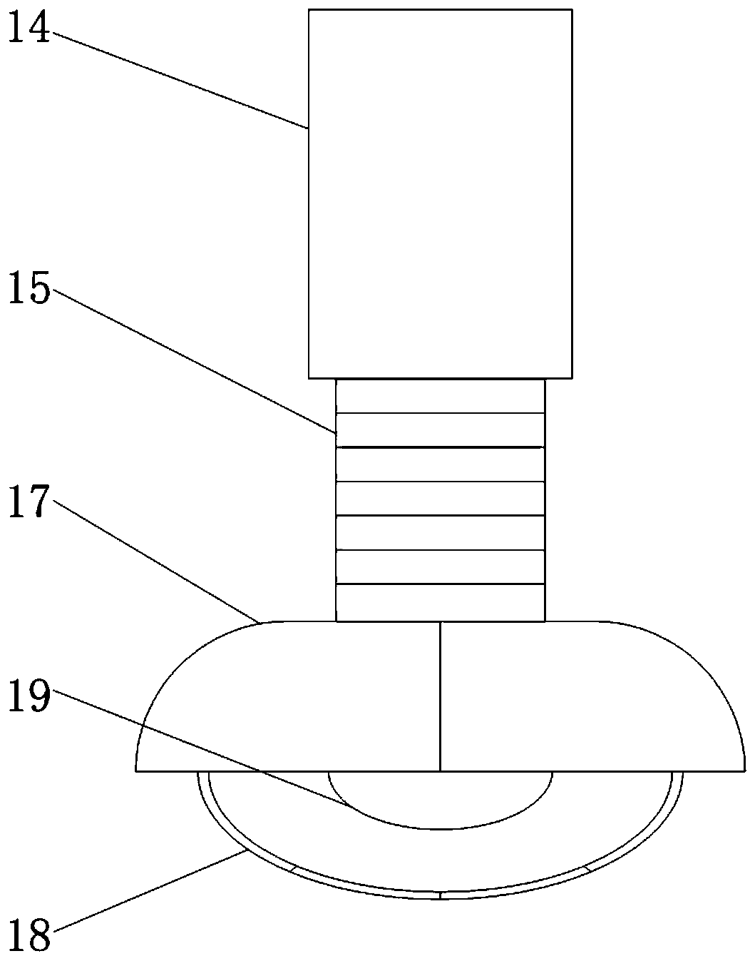 Household rheumatism physiotherapy instrument