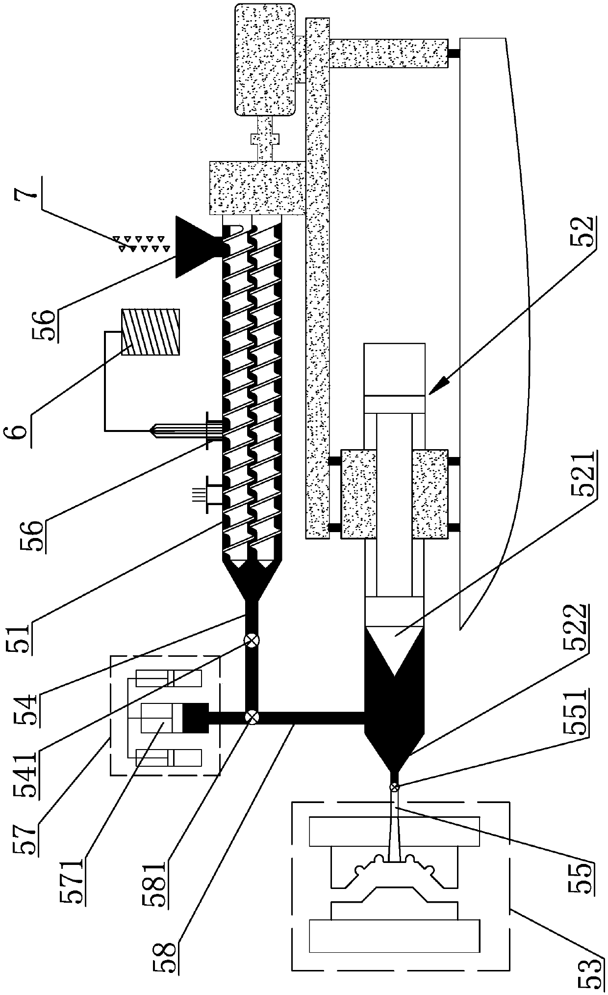 Production system of fiber reinforced composite product
