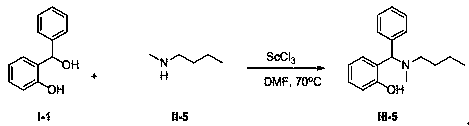 Synthetic method of Betti base derivative