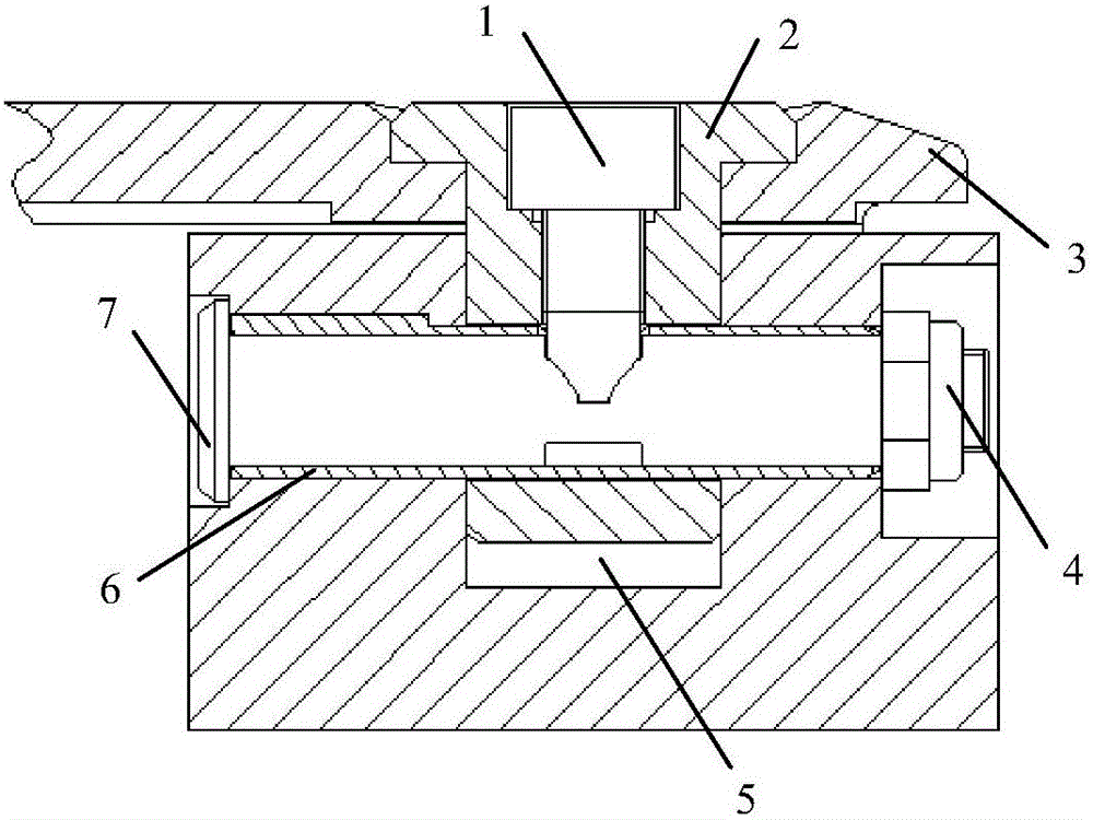 Locking mechanism for connecting intelligent drilling tool and pushing wing