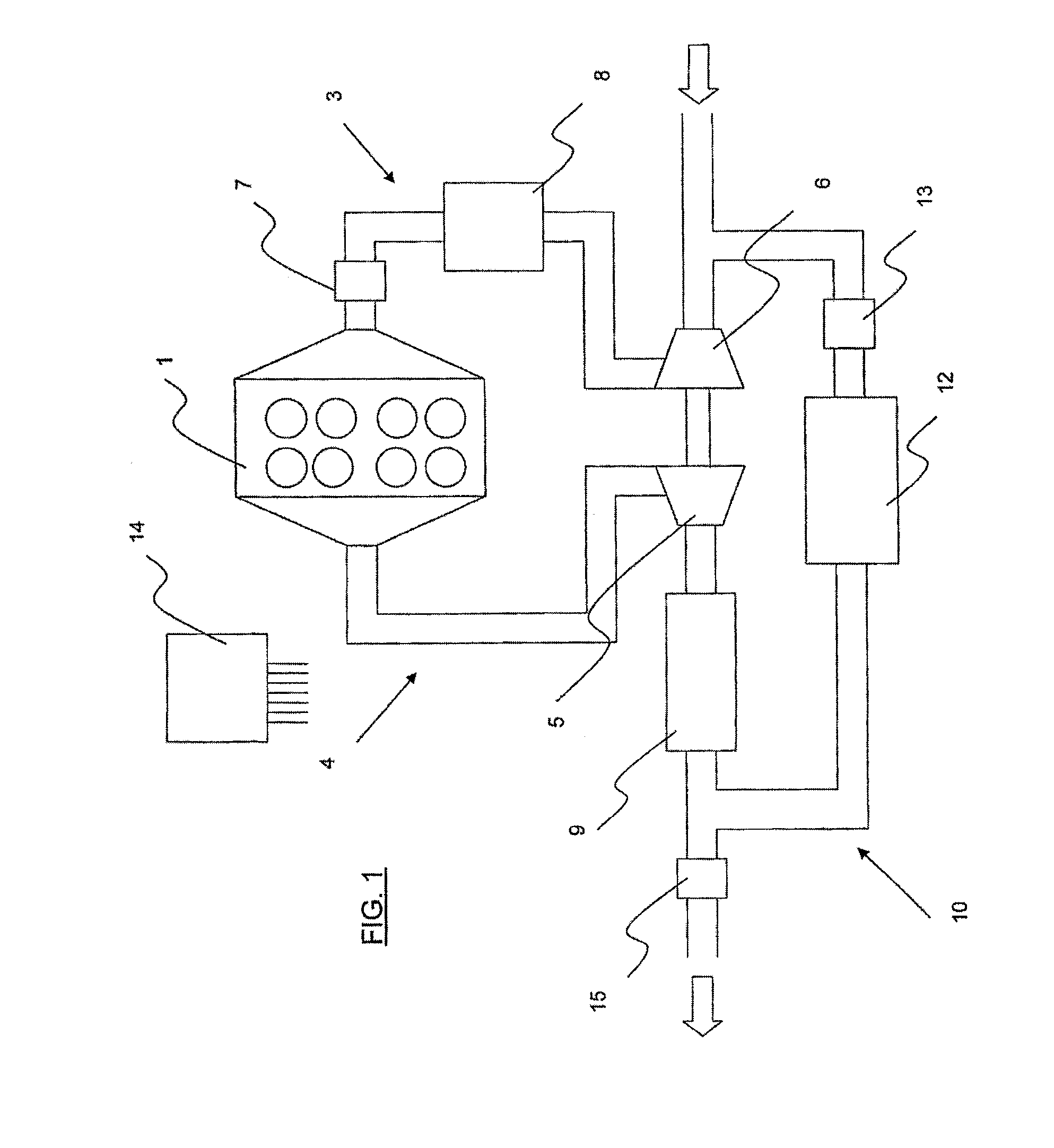 Method for managing the exhaust gas circulation circuit of a petrol thermal engine and corresponding recirculation system