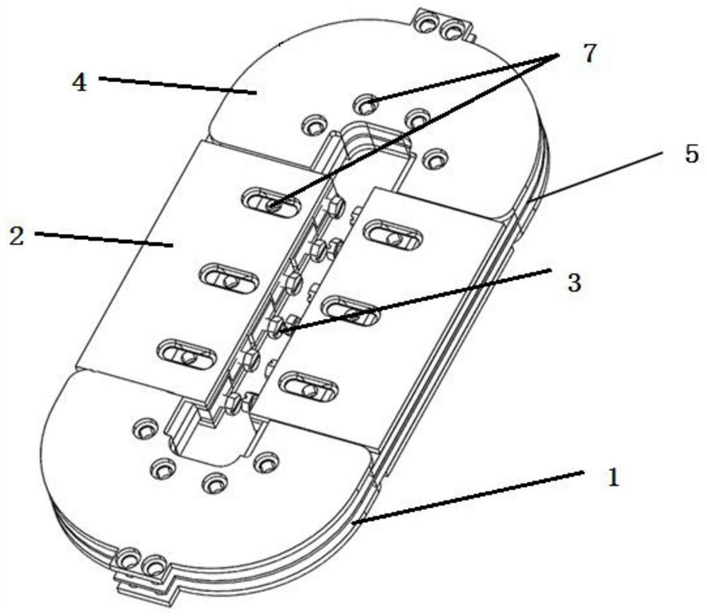 A support frame for adjusting the interturn resistance of a non-insulated superconducting magnet and its application method