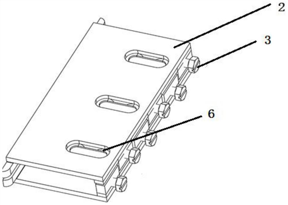 A support frame for adjusting the interturn resistance of a non-insulated superconducting magnet and its application method