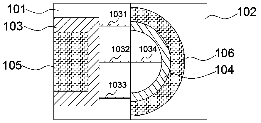 Composite component containing amorphous alloy and preparation method of composite component
