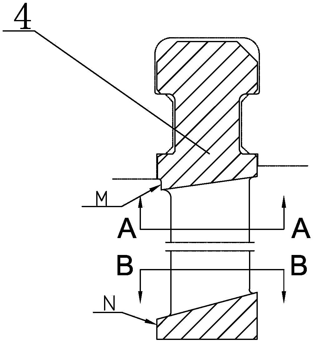 Pre-twisting type guide vane assembly method for supercritical steam turbine