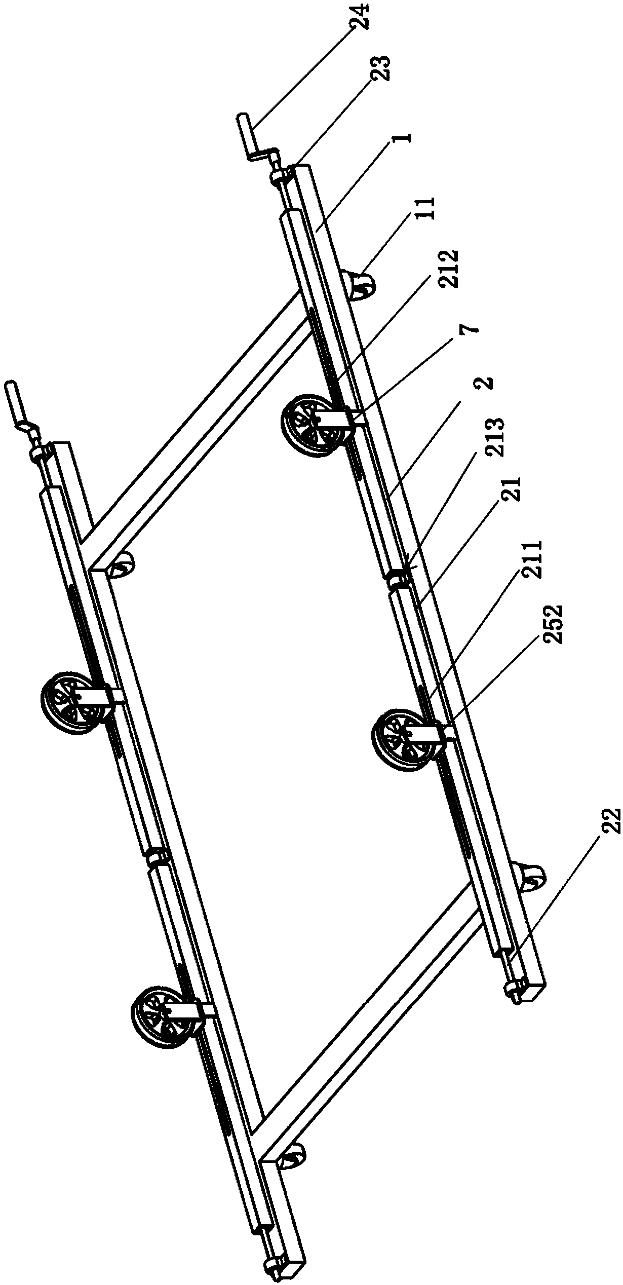 Demolding trolley