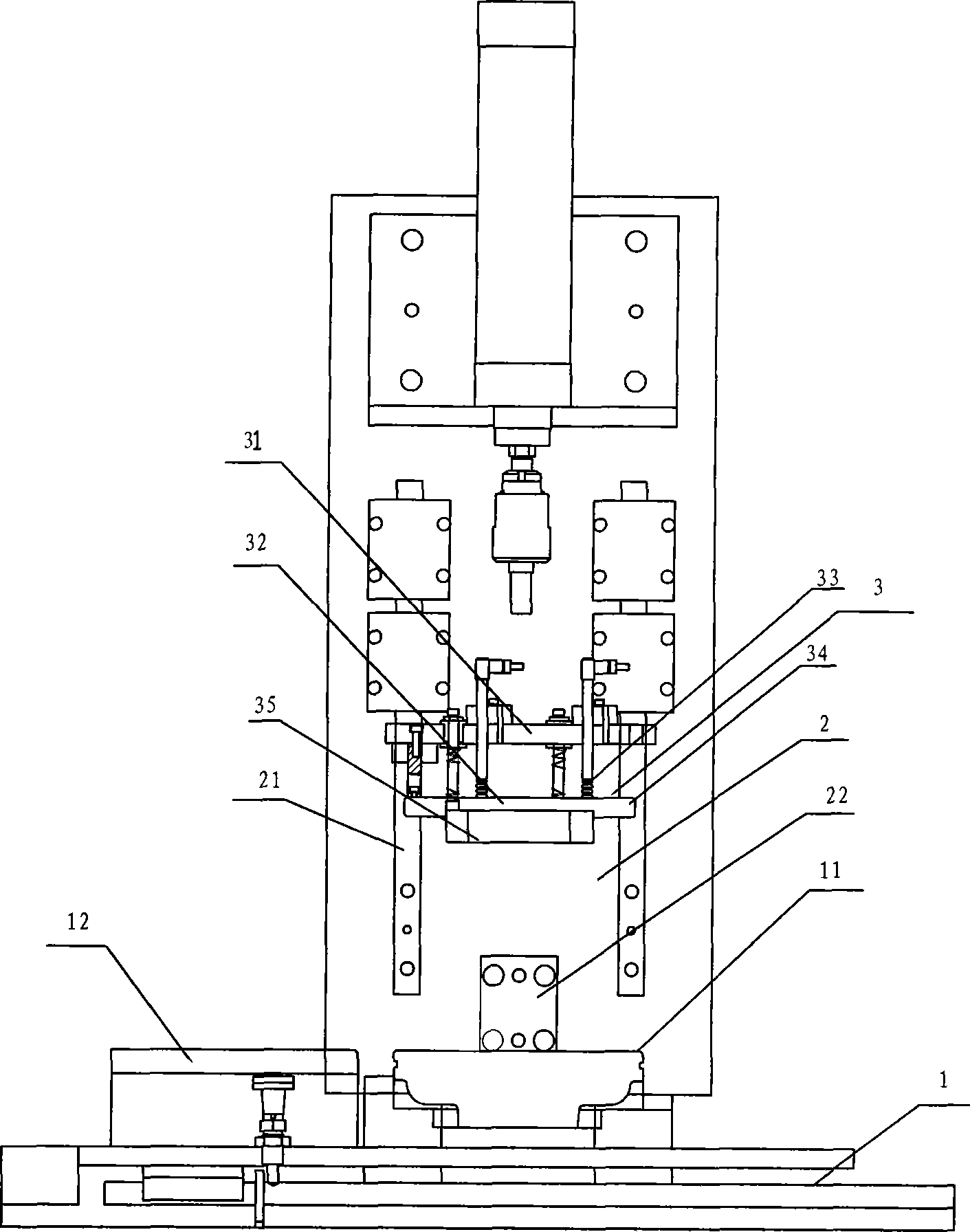 Measuring method and measuring apparatus for depth or end-face clearance of mechanical product cavity