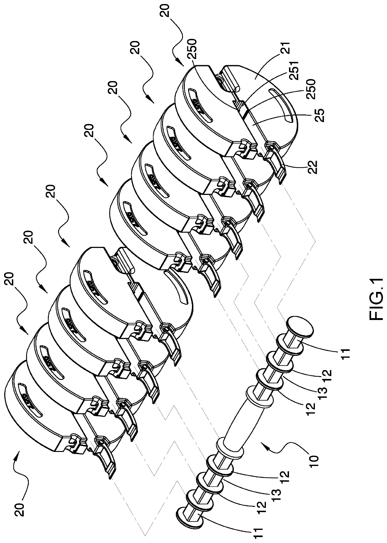 Dumbbell with adjustable weight