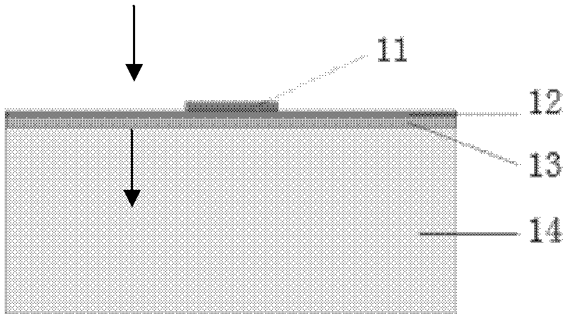 Plane type semiconductor thermoelectric chip and production method thereof