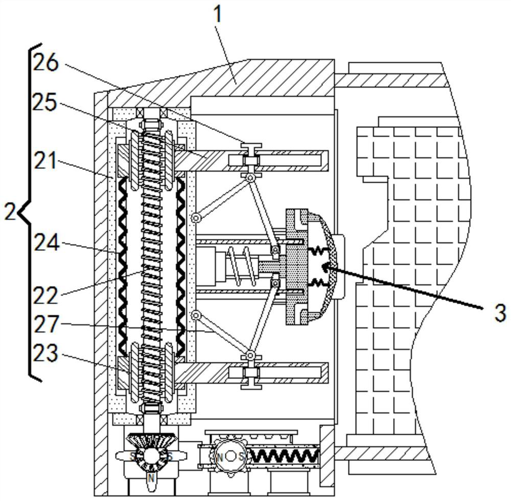 Electromechanical equipment transportation device capable of preventing stress damage