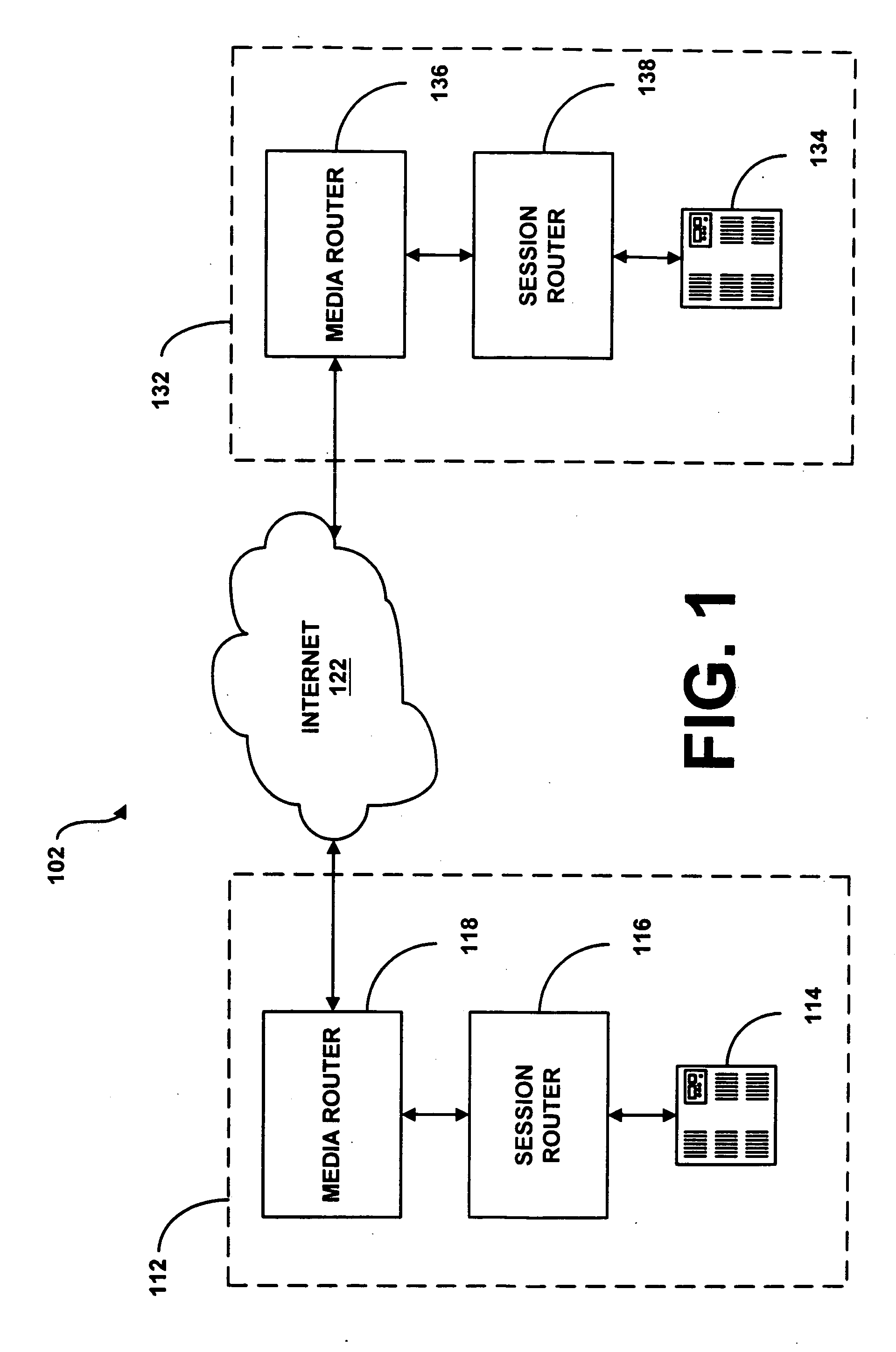 System and method for providing rapid rerouting of real-time multi-media flows