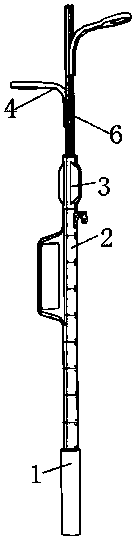 Modular combined outdoor lighting equipment and mounting method thereof