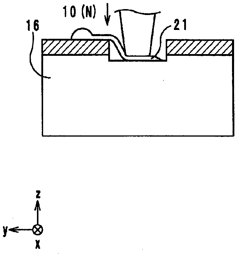 Core for wire-wound electronic component, wire-wound electronic component, and common mode choke coil