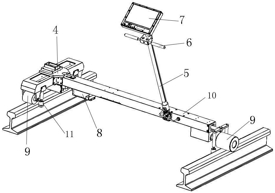 A laser scanning-based electrified railway limit detection method and system