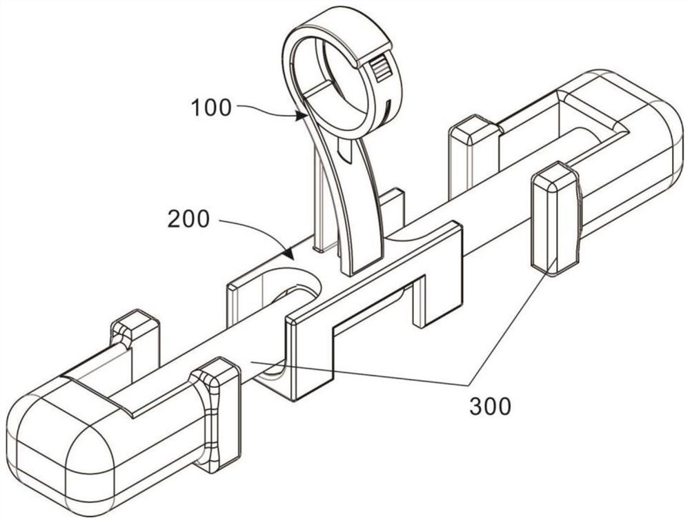 Electric shockproof hammer convenient to install