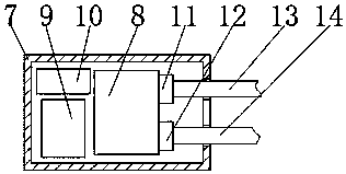 Crane pushing device