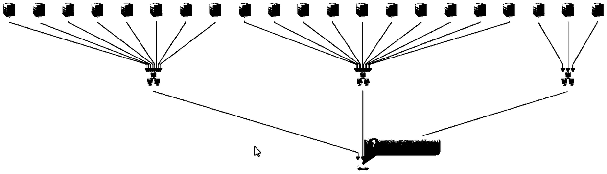 A method and device for presenting a topology map of a virtualization platform