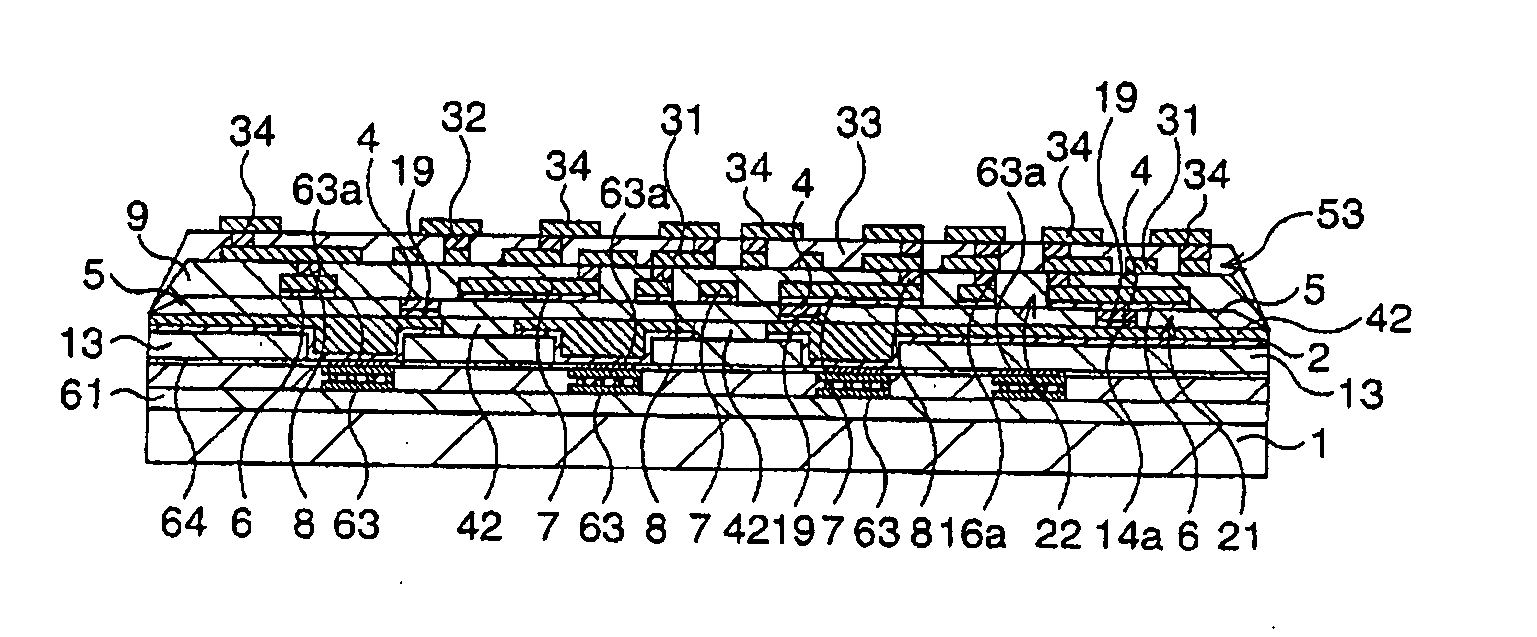 Semiconductor device, wiring substrate forming method, and substrate processing apparatus