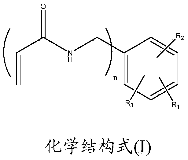 Multifunctional acrylamide compound containing capsaicin-like functional structure and preparation method and application thereof