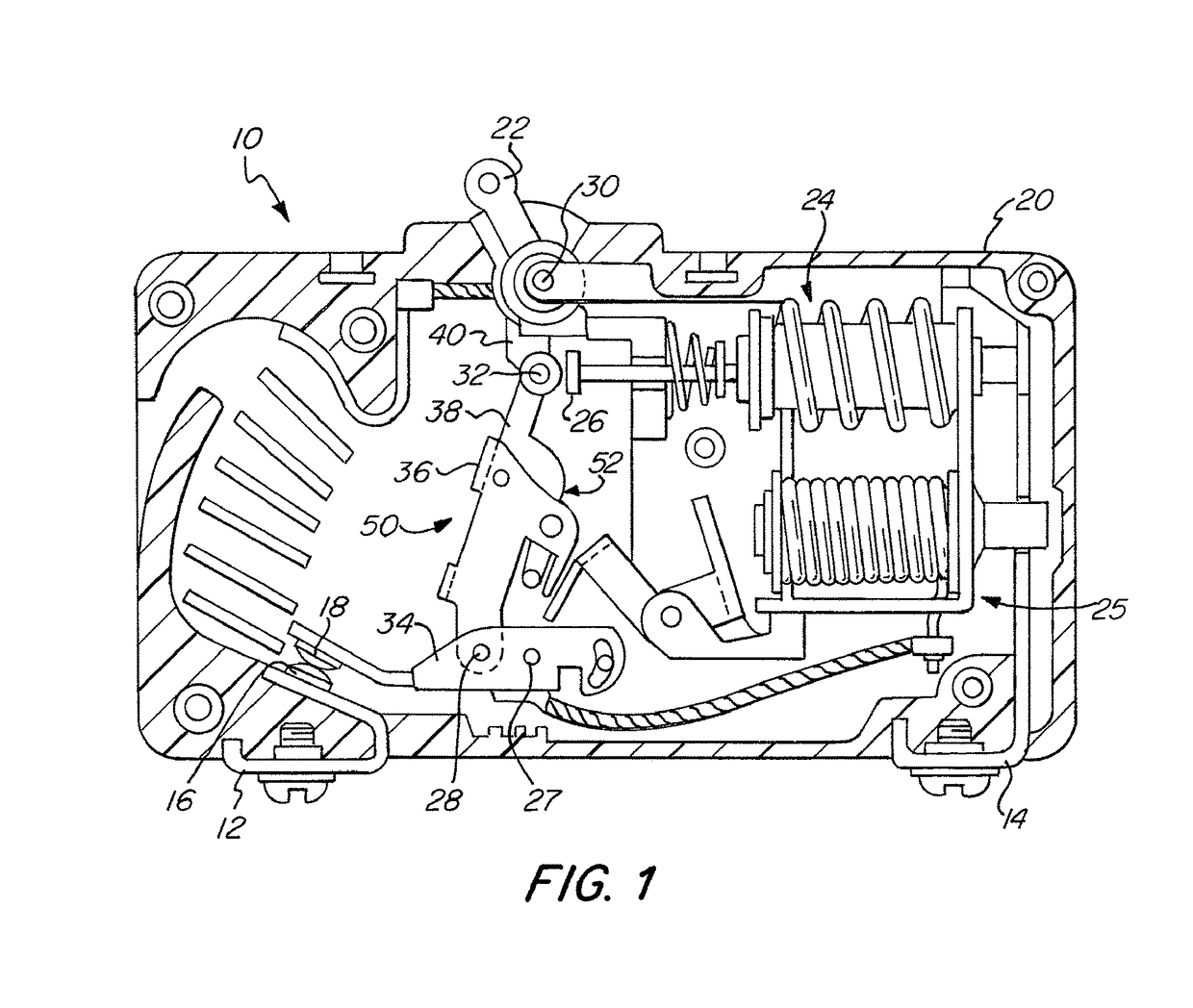 Circuit breaker with current limiting and high speed fault capability