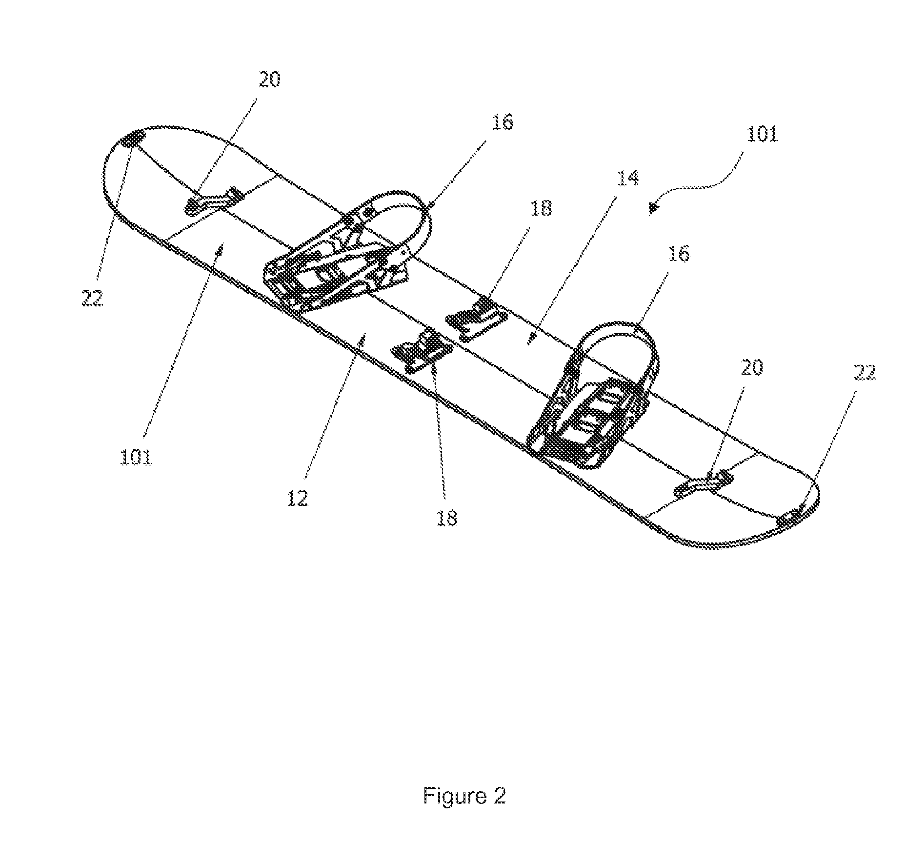 Splitboard binding apparatus
