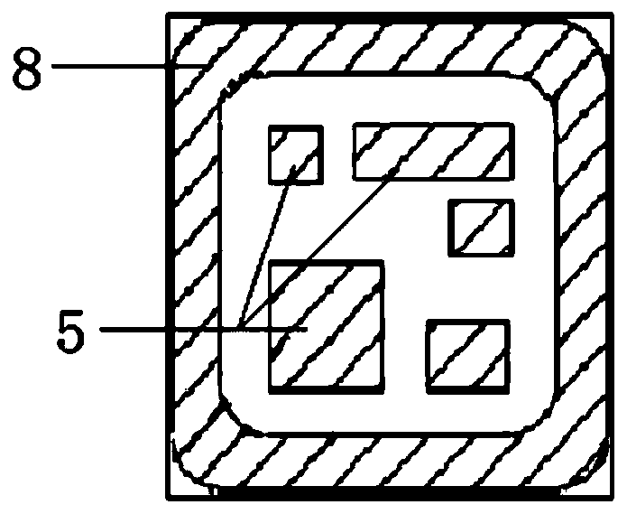 Ceramic photoelectric coupler and manufacturing method thereof